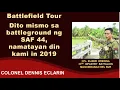 Battlefield Tour: Dito mismo sa Mamasapano battleground ng SAF 44, namatayan kami 2019 (Cpl Oredina)