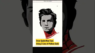 Drawing Spiderman by Python