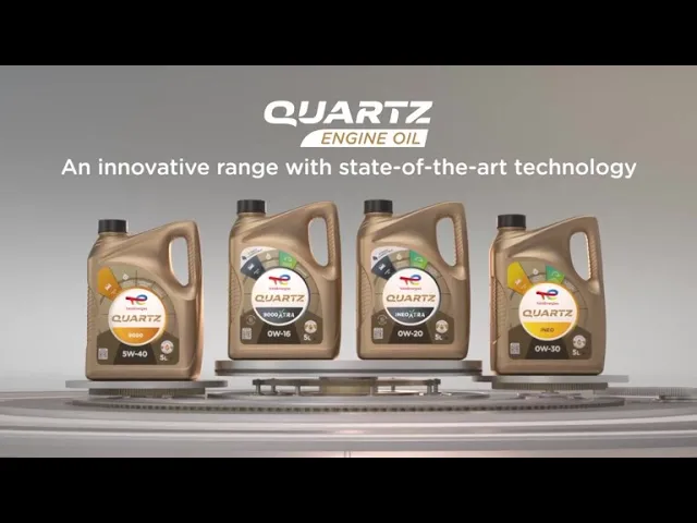 Quartz Engine Oil, innovative range with state-of-the-art technology : Youtube video player