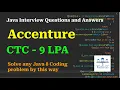 4 Accenture Interview Java Coding Interview Question Answers