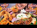 Download Lagu COOKING \u0026 EATING SPICY CHUTNEY OF WATER LILY FLOWER WITH FLOWER PAKODA | EATING SPICY CHUTNEY \u0026 RICE
