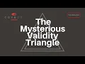 The Mystery of the Validity Triangle Caveon Webinar Series