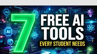 7 Free AI Tools Every Student NEEDS in 2026