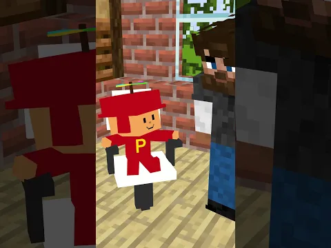 POCOYO Y EL CABELLO #shorts #minecraft  #robux #roblox #pocoyo