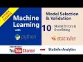Model Selection Validation - Model Errors Overfitting Part-10