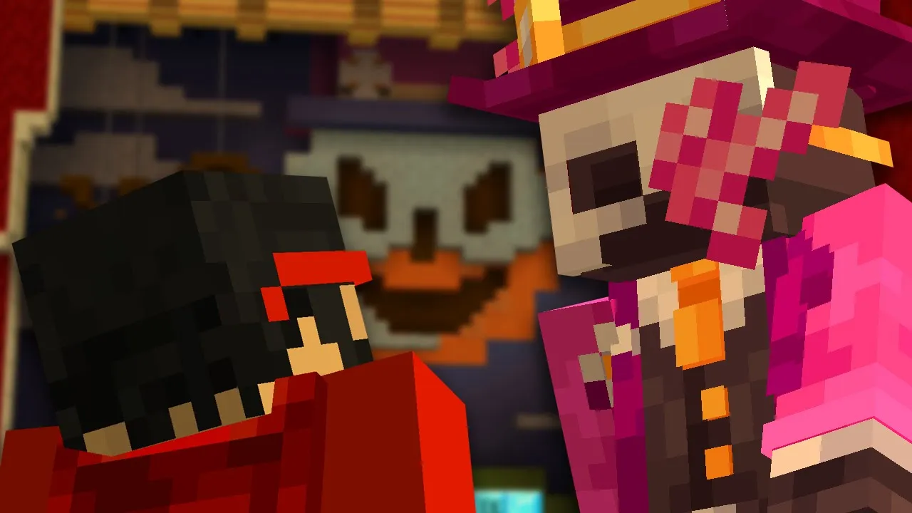 Minecraft: YouTuber Halloween Hunger Games
