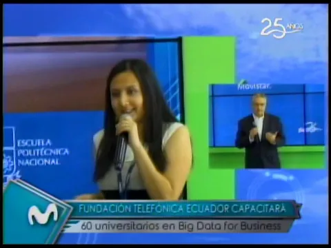 Fundación Telefónica Ecuador capacitará 60 universitarios en Big Data for Business