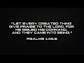 Seventh Day Slumber - Praise (Lyric Video)