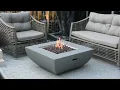 Elementi Modeno Westport Fire Table OFG135