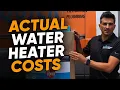Actual Cost For a New Water Heater Complete Breakdown