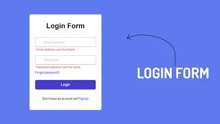 How to create Login Form with Shake Effect HTML CSS JAVASCRIPT