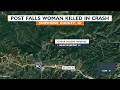 Post Falls woman killed in crash