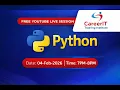 Python for Beginners - FREE Live Session CareerIT Hands-On Training-Day-5
