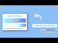 Captcha Verification Using HTML CSS and JavaScript Captcha JavaScript Project Becodewala