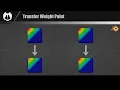 How to transfer weight paint to another model in Blender 3 1