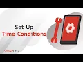 How to Set Up Time Conditions with VoIP ms