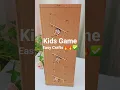 Easiest Diy Cardboard Game for kids