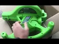 Unboxing Portland combined leaf blower mulcher