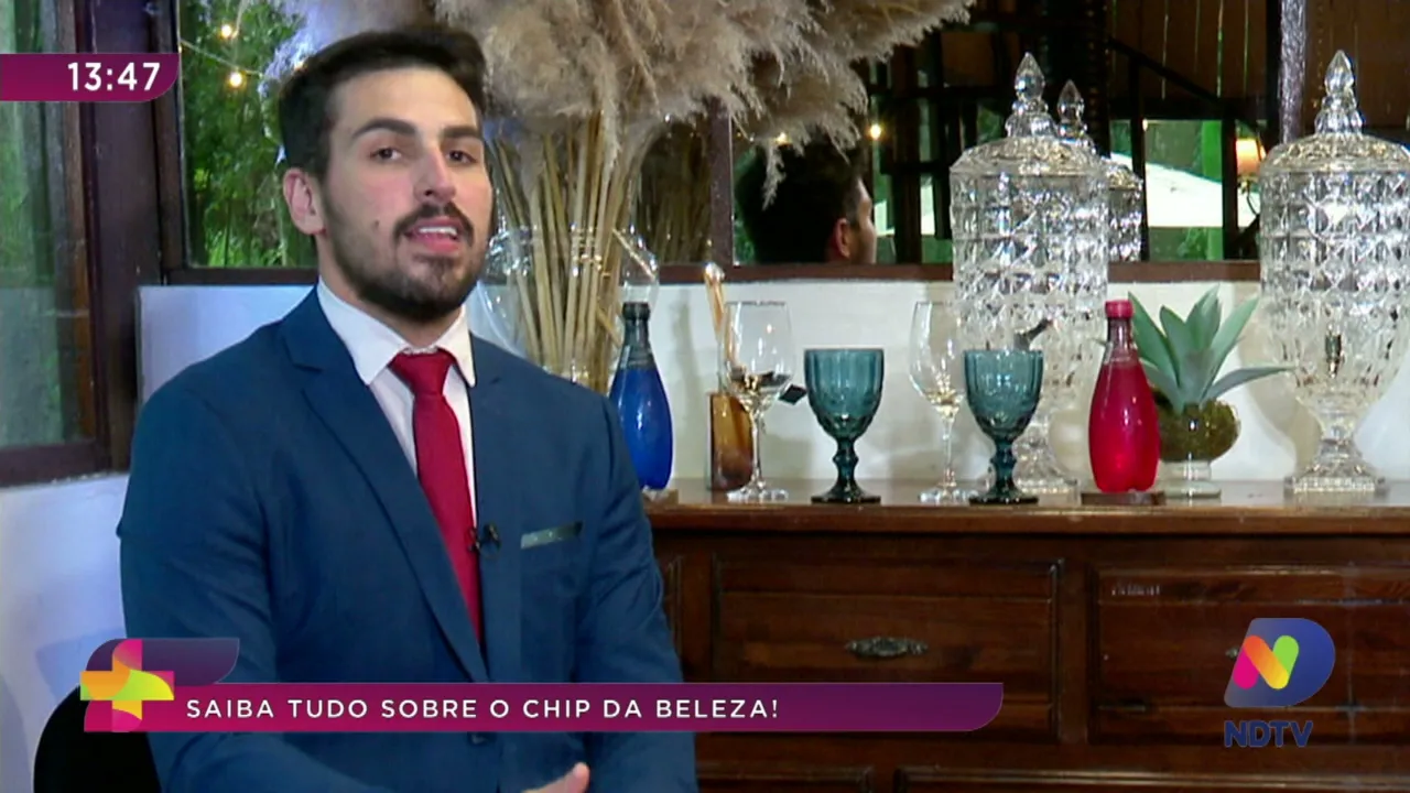 Gustavo Siqueira no Ver Mais: entenda o que é o chip da beleza