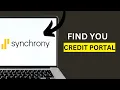 How to find your Synchrony credit card account portal using Find Account