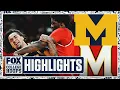 No. 2 Michigan Wolverines vs. Maryland Terrapins Highlights 🏀 FOX College Hoops