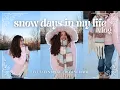 SNOW DAYS IN MY LIFE Cozy Week Big Callback Audition Ice Storm Family Time