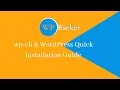 Easy wp-cli WordPress Installation via command line