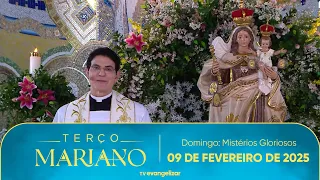 Domingo: Mistérios Gloriosos | Terço Mariano com @PadreManzottiOficial | 09/02/25