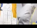 HOW TO ADD PRINCESS SEAM SIDE DARTS TO FRONT OF BASIC BODICE KIM DAVE