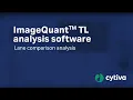 ImageQuant analysis software - Lane comparison