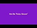 Not Be Ruby Gloom Without DeviantArt