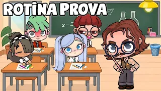 ROTINA COLANDO NA PROVA 📄🎒AVATAR WORLD ROTINAS E HISTÓRIAS PAZU 
