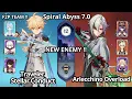 NEW F2P C2 Traveler Stellar Conduct C0 Arlecchino - Spiral Abyss Floor 12 Genshin Impact 7 0