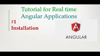 Angular 9 Tutorial - 1