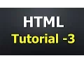 HTML Tutorial - Line breaks spacing and colorful line