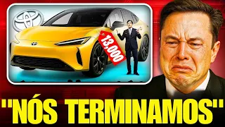 O Novo Carro Elétrico Da Toyota De $13.000 Vai Destruir Toda A Indústria!