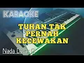 Download Lagu TUHAN TAK PERNAH KECEWAKAN ( Nada G ) Karaoke Rohani Kristen