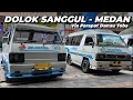 Lagu DOLOK SANGGUL - MEDAN Via Parapat Danau Toba Naik Bus Parisma L300 | JET DARAT Tanah Batak‼️