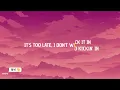 SZA - Nobody Gets Me (Lyrics)