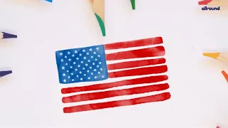 Drawing the American Flag with Python Turtle