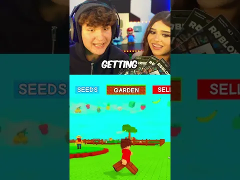 roblox, but if i touch GREY the game switches 😂 #roblox #growagarden