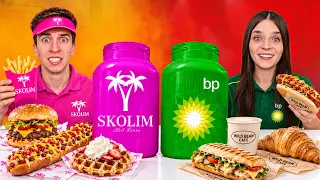 KTO SZYBCIEJ ZJE SŁOIK XXL STACJI BENZYNOWYCH WYGRYWA
