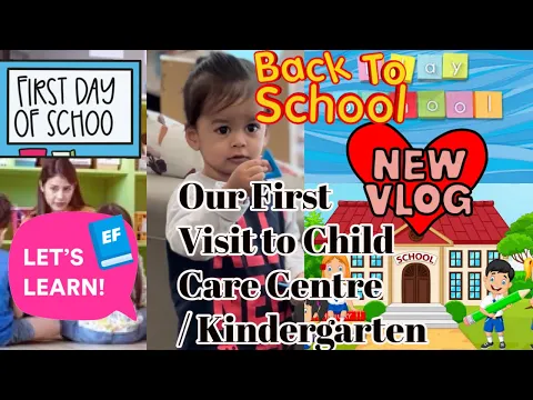 Download MP3 #36 First day of  School IN NEW ZEALAND |First visit Kindergarten| Child Care Centre| Play-School 🏫