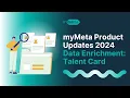 Boost Productivity with myMeta s New Data Enrichment Features Talent Card Update