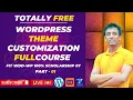 Complete WordPress Theme Customization Course WordPress Bangla Tutorial FIT WP - 07 Part