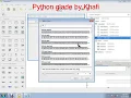 Python Glade Connection between label and button