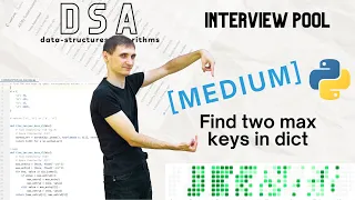 Find the TWO keys with the highest values in a dictionary Python