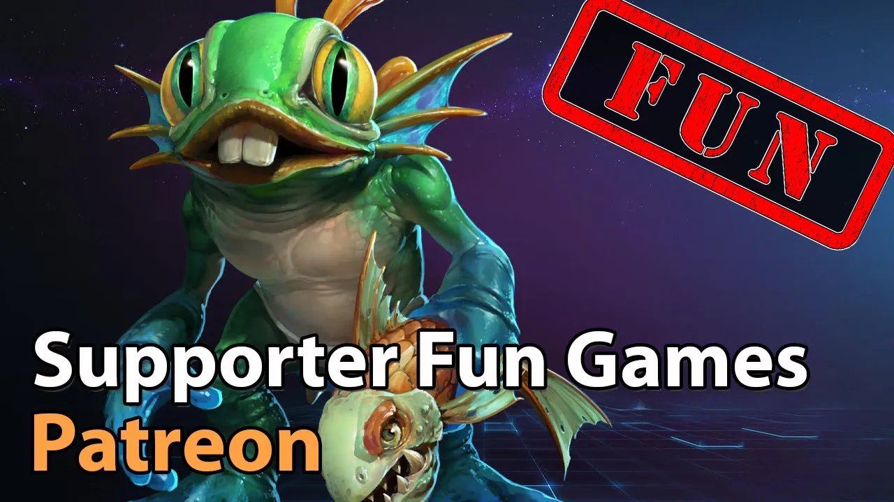 ► Patreon / Supporter Games - Heroes of the Storm