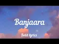 Download Lagu Banjara  (Lyrics) - Mohammed Irfan( Ek villian )