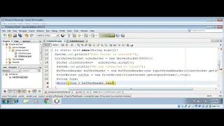 How to create Echo Server and Echo Client in Java